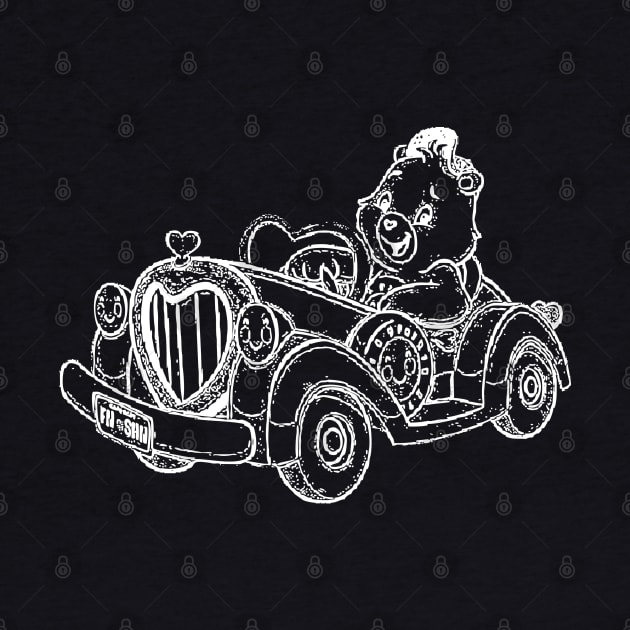 care bear rides in the car by SDWTSpodcast